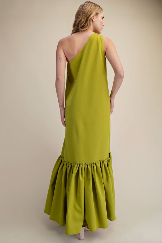 Cha Cha Maxi Dress - Lime
