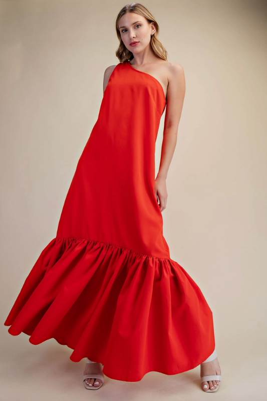 Cha Cha Maxi Dress - Red
