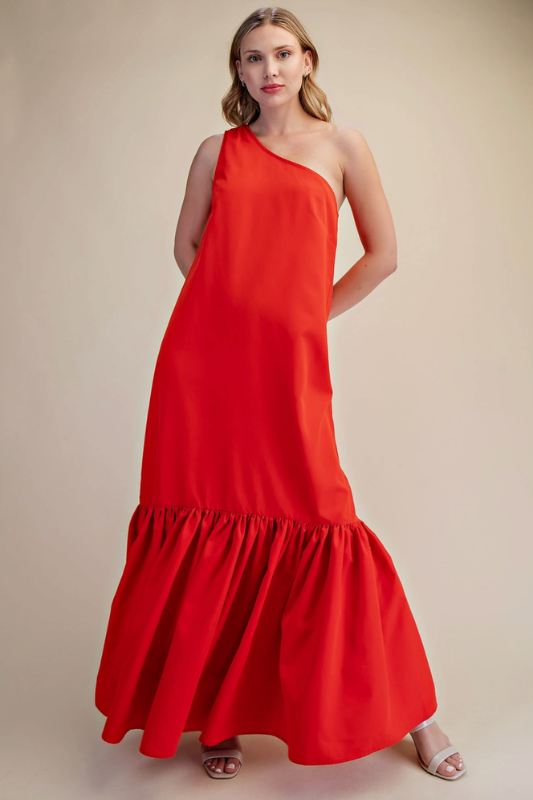 Cha Cha Maxi Dress - Red