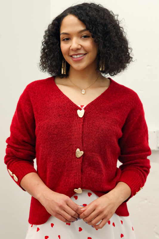 Cherish Heart Cardigan