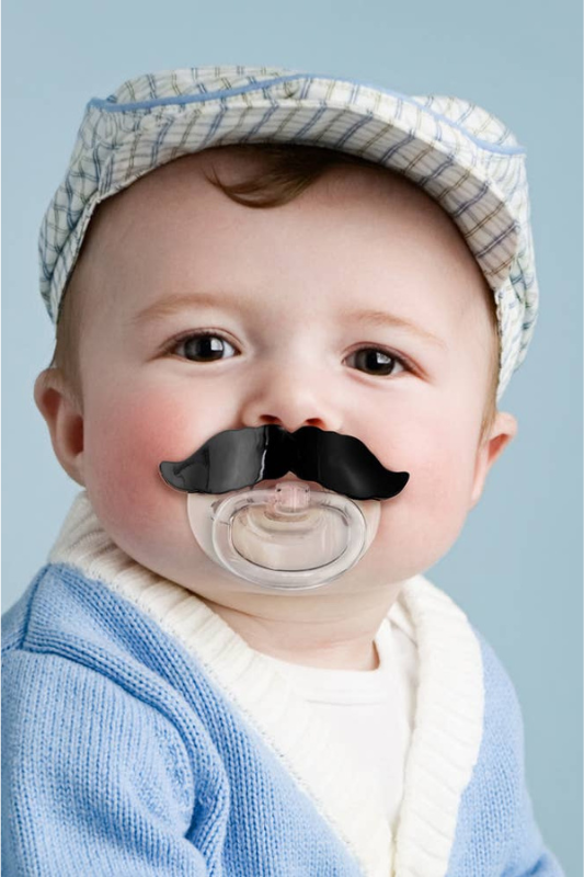Chill Baby Pacifier Mustache