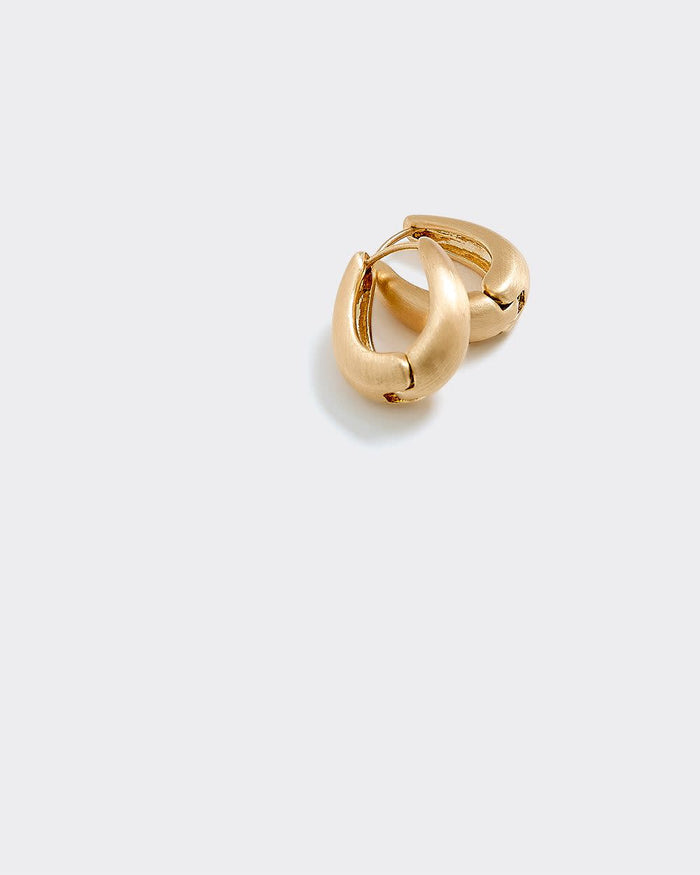 Chunky Oval Hoops