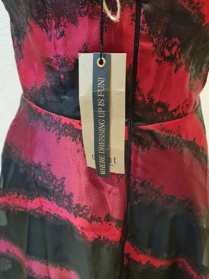 Coast Red/Black Dress Size 6