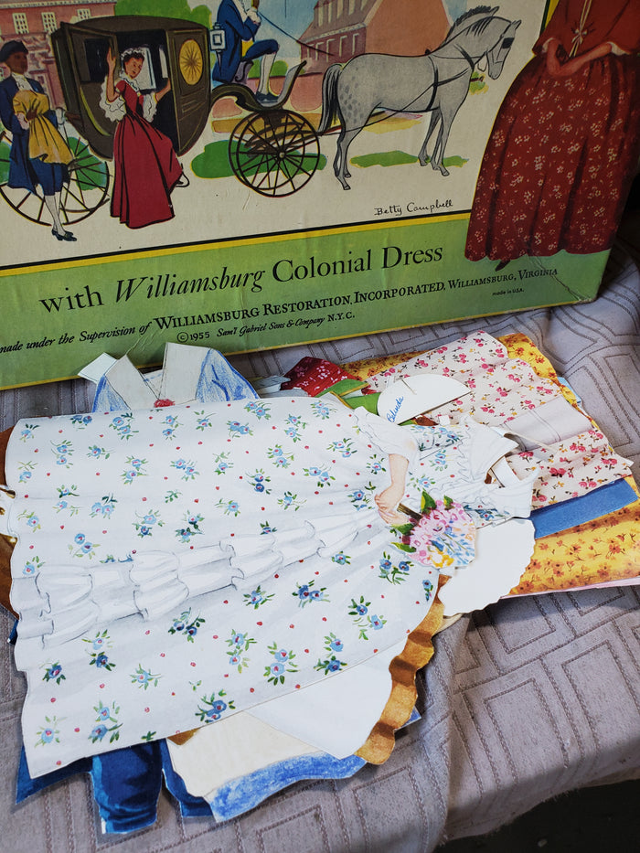 Colonial Williamsburg Paper Doll Set