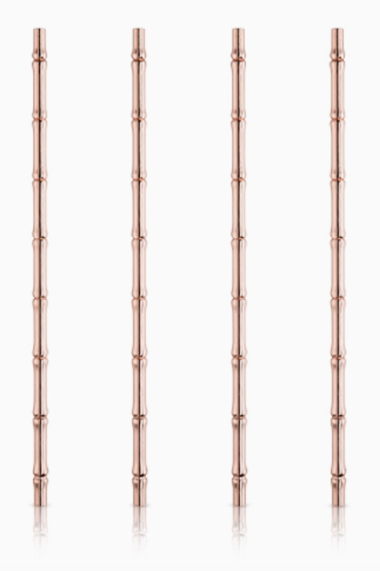 Copper Bamboo Straws