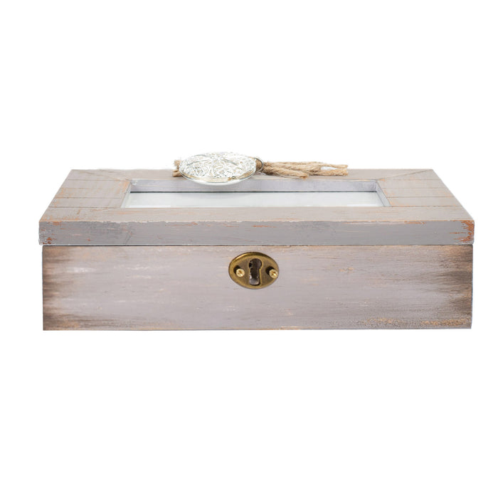 Cottage Garden Daughter Be Bold to Use Your Voice Natural Taupe Jewelry Music Box Plays You Light Up My Life