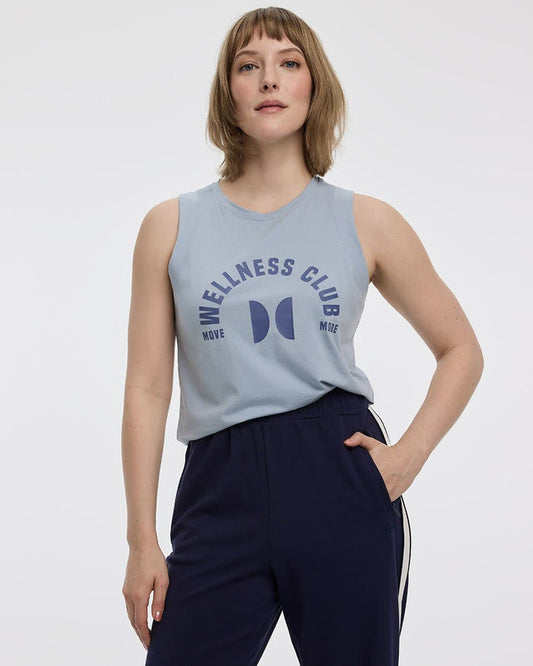 Crew-Neck Boxy Tank - Hyba