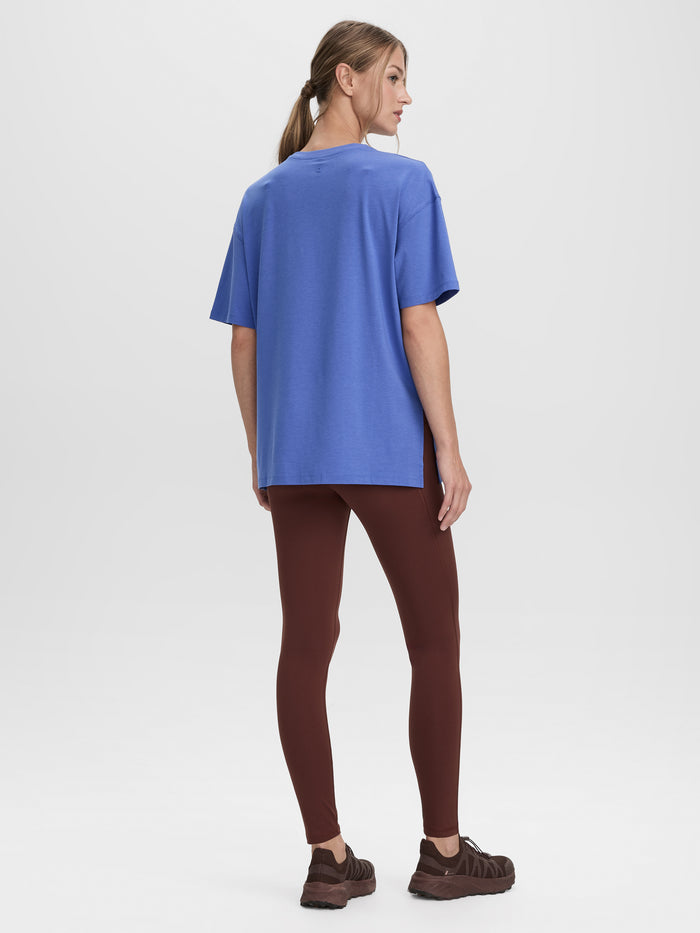 Crew-Neck Boyfriend T-Shirt - Hyba