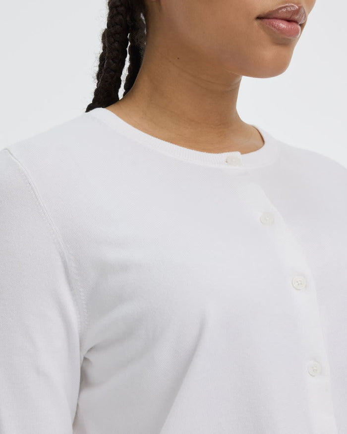 Crew-Neck Cardigan - R Essentials