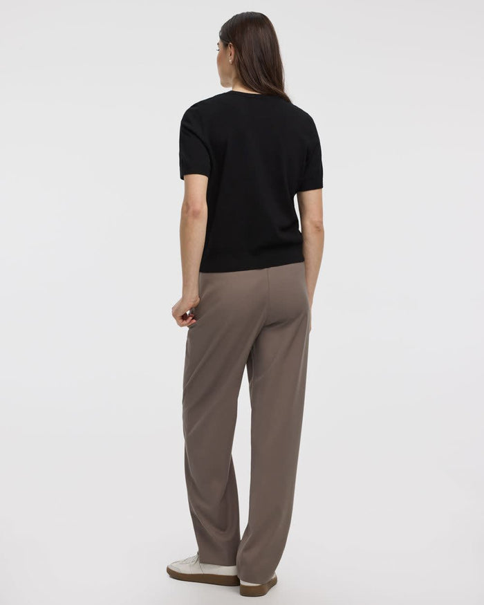 Crew-Neck Sweater Tee - R Essentials