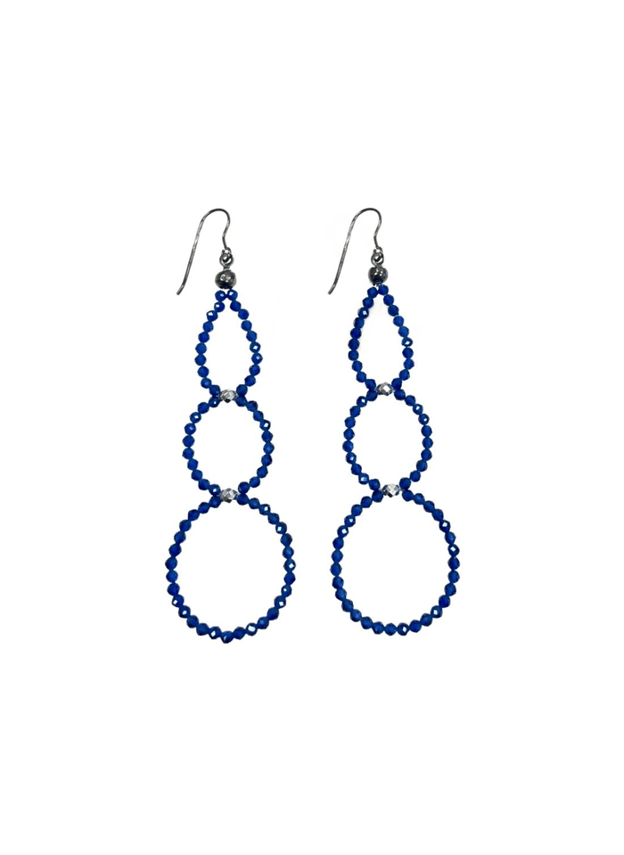 Earrings Faystone Jewelry Cubic 3 Earrings O/S Apoella
