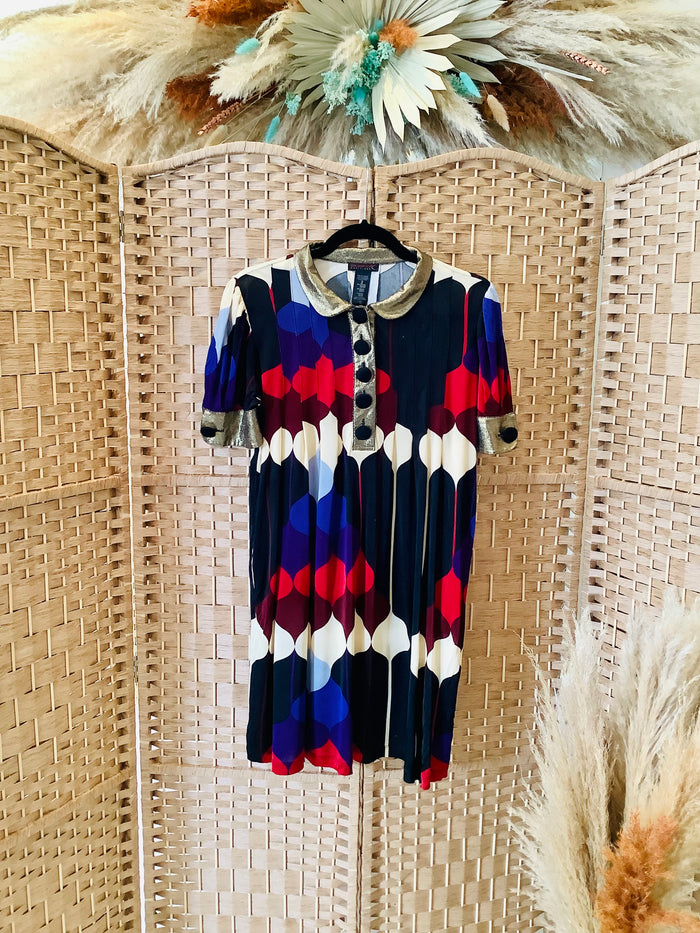 Custo Multi Shirt Dress