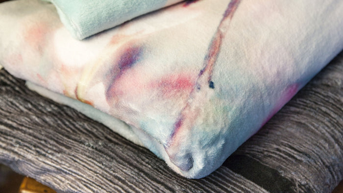 Custom Coral Fleece Blankets w/Your Art