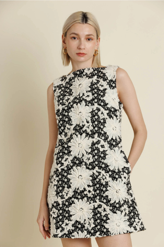 Dabney Twill Mini Dress