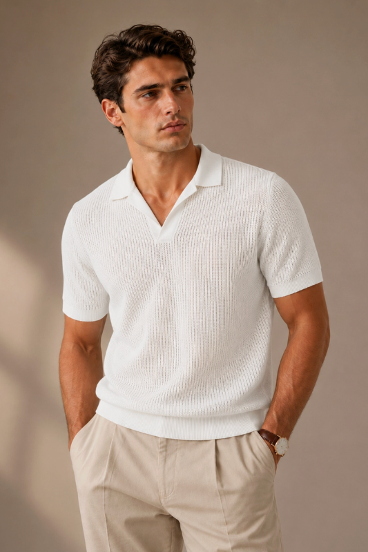 Damion Polo - White