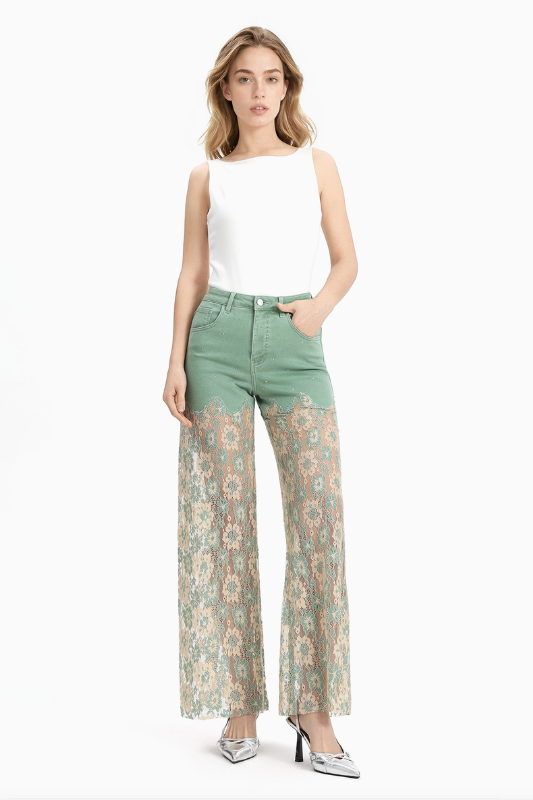 Darla Lace Denim