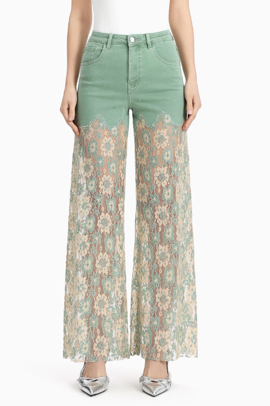 Darla Lace Denim