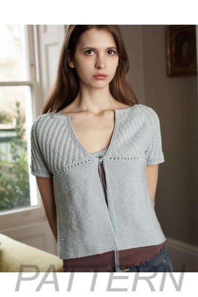 Debbie Bliss Juliet-Ribbon Tied Cardigan PATTERN ONLY-Patterns-Debbie Bliss-Alpaca Direct