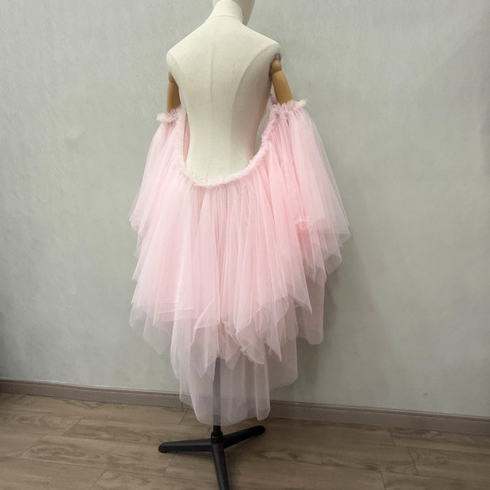 Detachable Tulle Cape Sleeves for Wedding Halloween