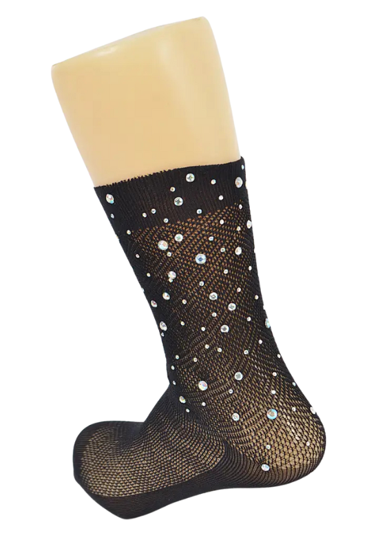 Diamond Mesh Socks