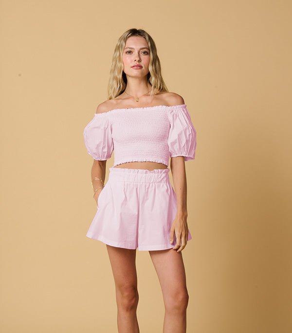 Shorts Apoella Dione Shorts Striped Pink Apoella