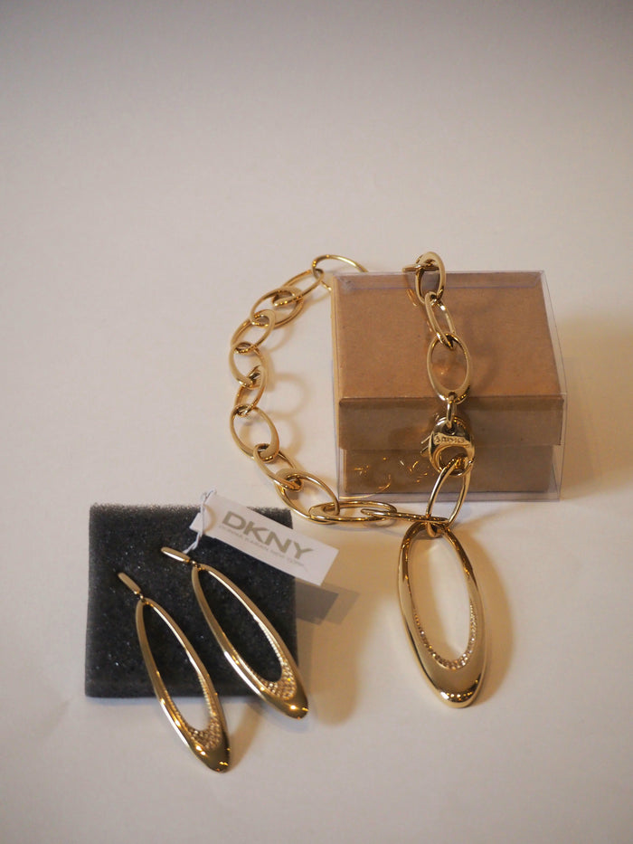 DKNY Earrings & Necklace