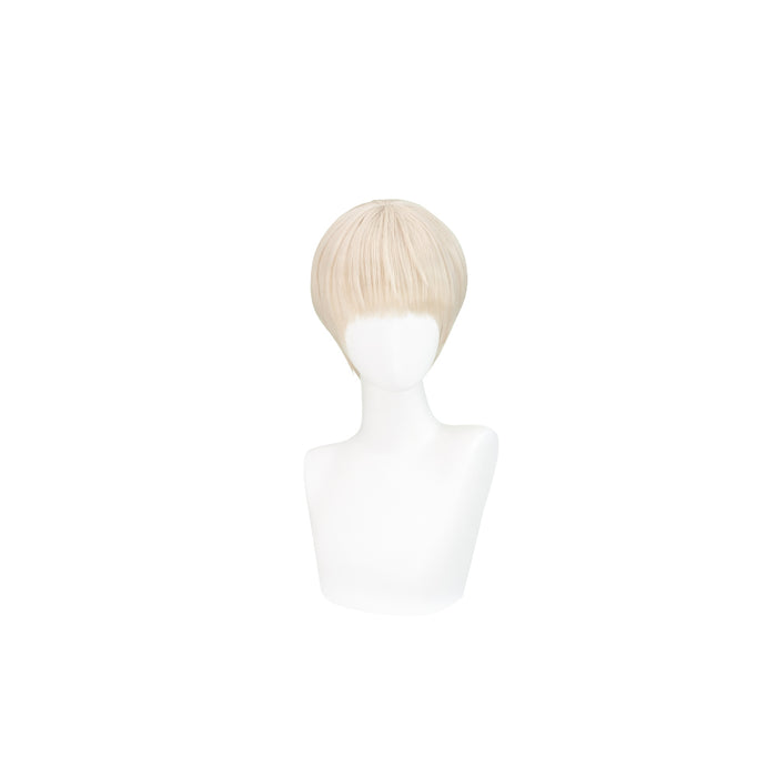 DokiDoki Anime Wind Breaker Cosplay Kajiren Wig Short Straight Flax Hair