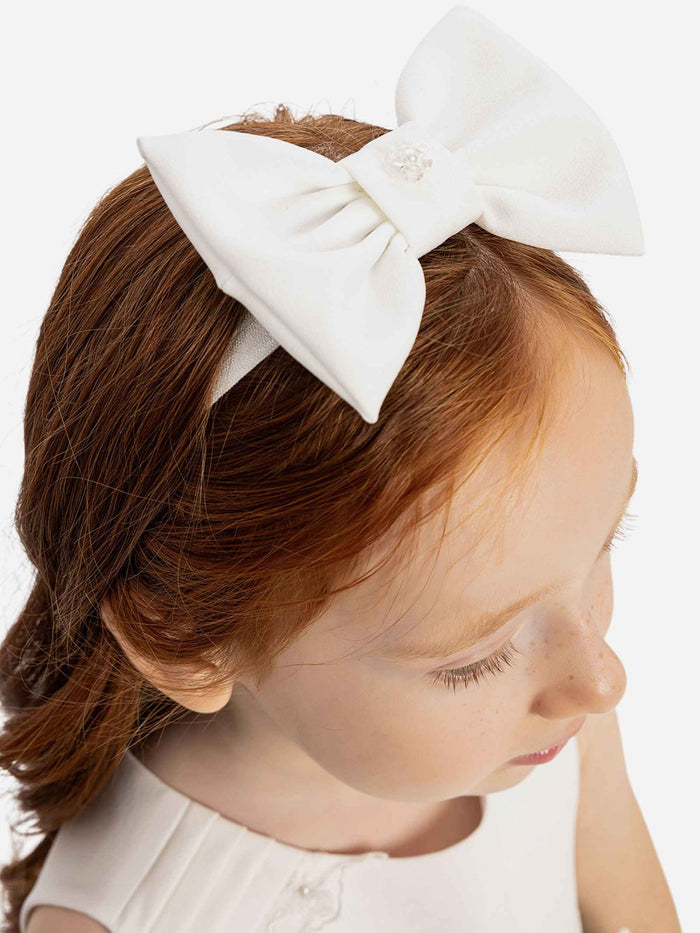 DRESS & Fleur Baby Girls Dress with Headband in Green
