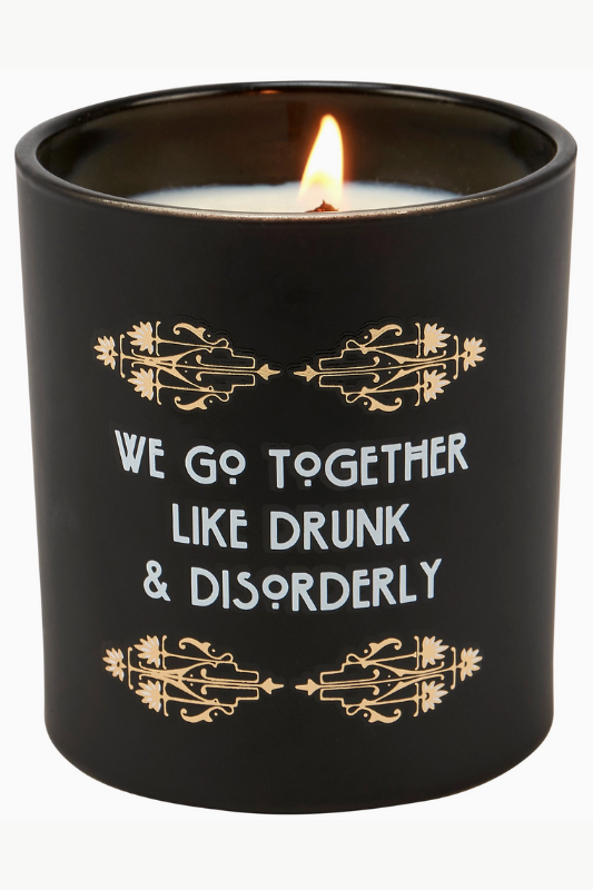 Drunk+Disorderly Candle