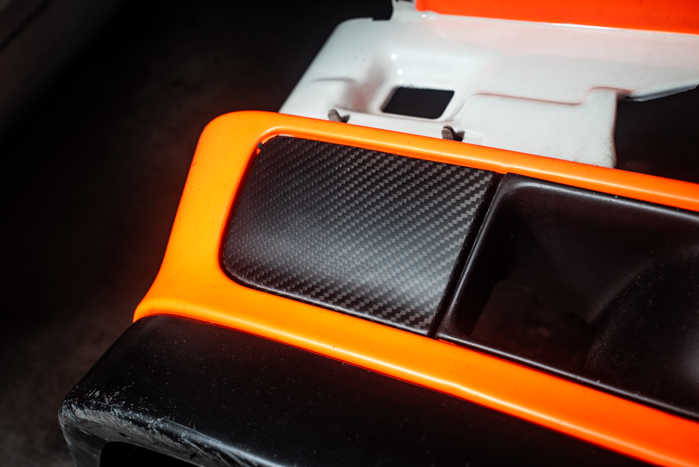 E30 Fog Light Deletes - Carbon Fiber 51711979322 / 51711979321