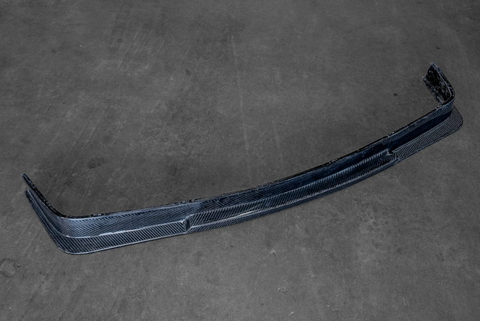 E30 "IS" Front Lip/Splitter Combo Spoiler - Fiberglass, Carbon Fiber-Exterior Body Parts-grip-drift-Carbon Fiber-Garagistic-bmw