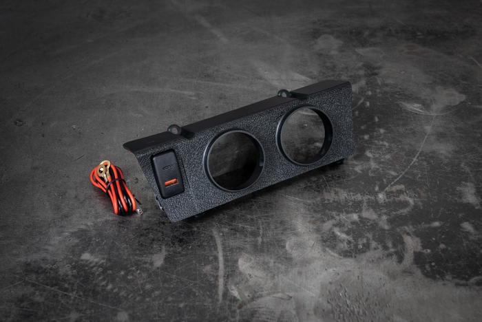E30 Luxury Gauge Pod w/ USB plug