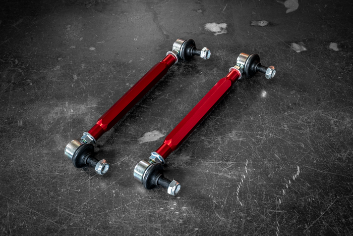 E30/E34 Billet Adjustable End Links - 31351130075-Sway Bar Parts-grip-drift-Garagistic-bmw