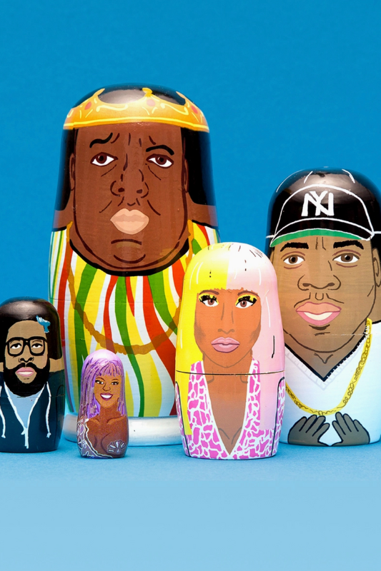 East Coast Rappers - Nesting Dolls