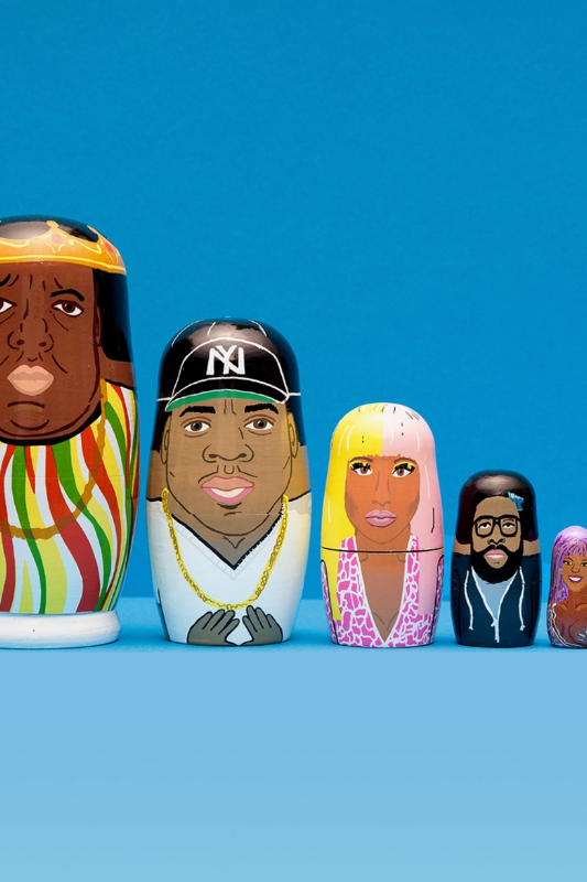 East Coast Rappers - Nesting Dolls