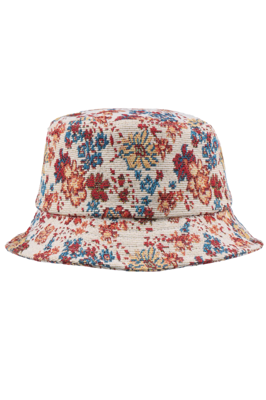 Elegant Floral Bucket Hat
