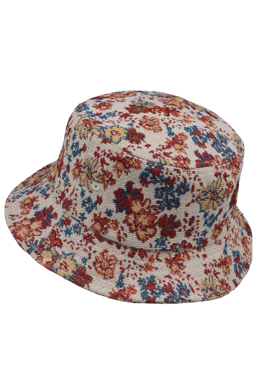 Elegant Floral Bucket Hat
