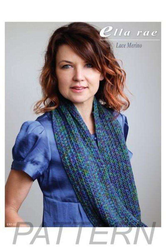 Ella Rae Lace Merino Cowl PATTERN ONLY-Patterns-Ella Rae-Alpaca Direct