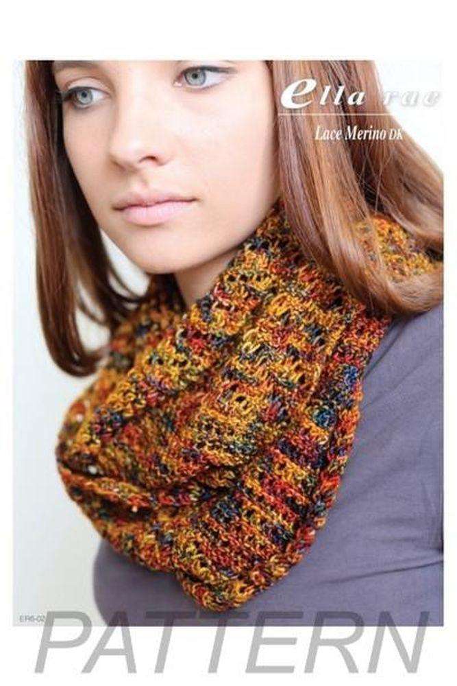 Ella Rae Lace Merino DK Infinity Scarf PATTERN ONLY-Patterns-Ella Rae-Alpaca Direct