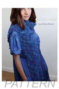 Ella Rae Lace Merino Worsted Ribbed Scarf PATTERN ONLY-Patterns-Ella Rae-Alpaca Direct