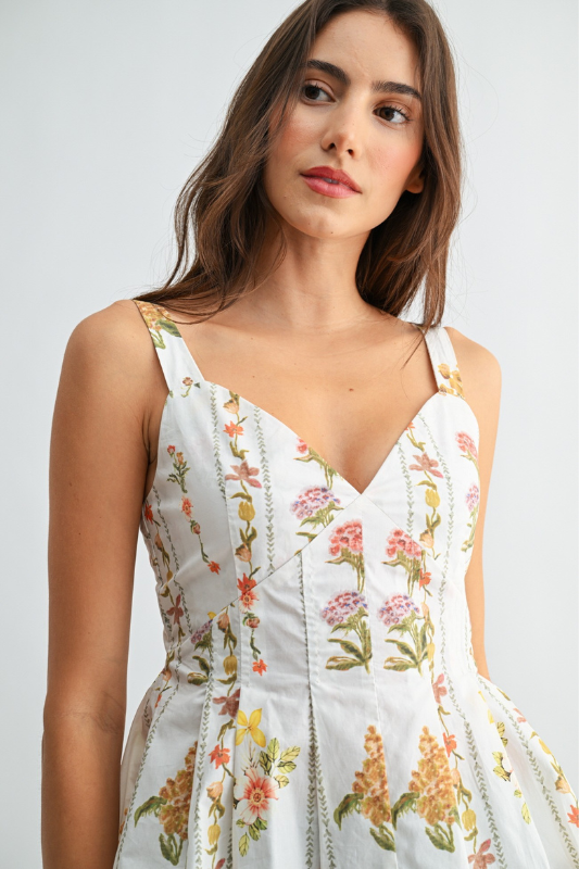 Eloise Peplum Top- Cream