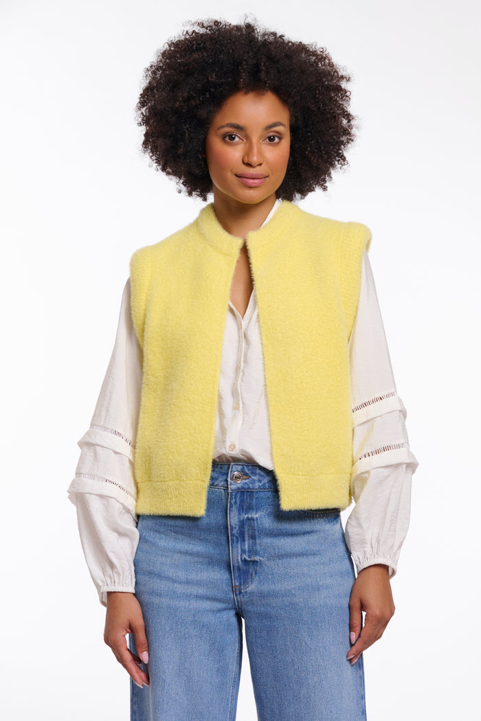 Elona waistcoat lime