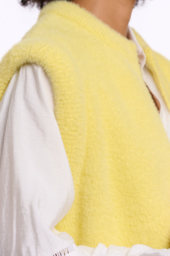 Elona waistcoat lime
