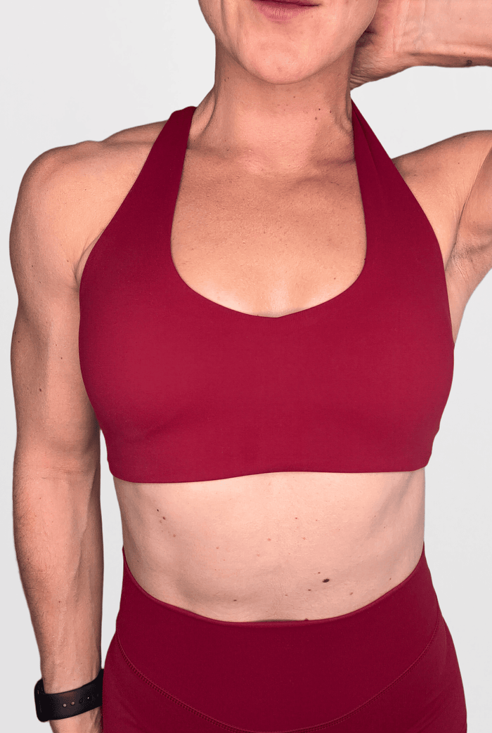 Embody Racerback Bra - Olive - Size S