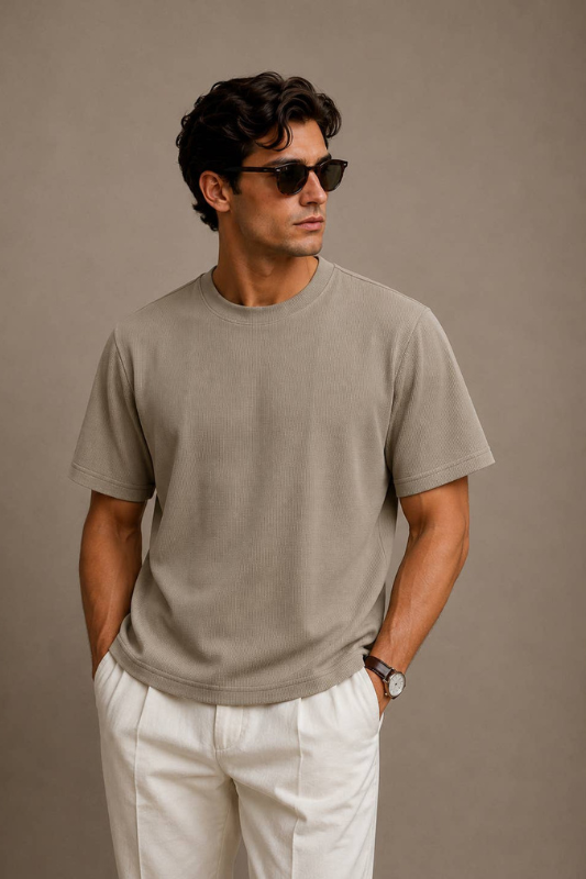 Enzo Textured T-Shirt