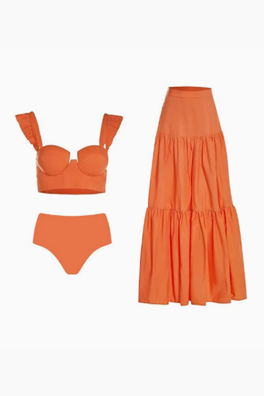 Estelle Ruffle Swim Top