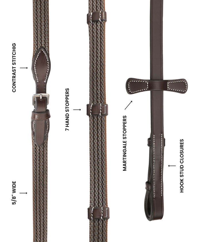 ExionPro Rubber Web Reins