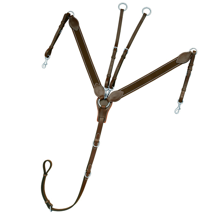 ExionPro Wide Elastic 3 Point Breastplate - Matching Elastic