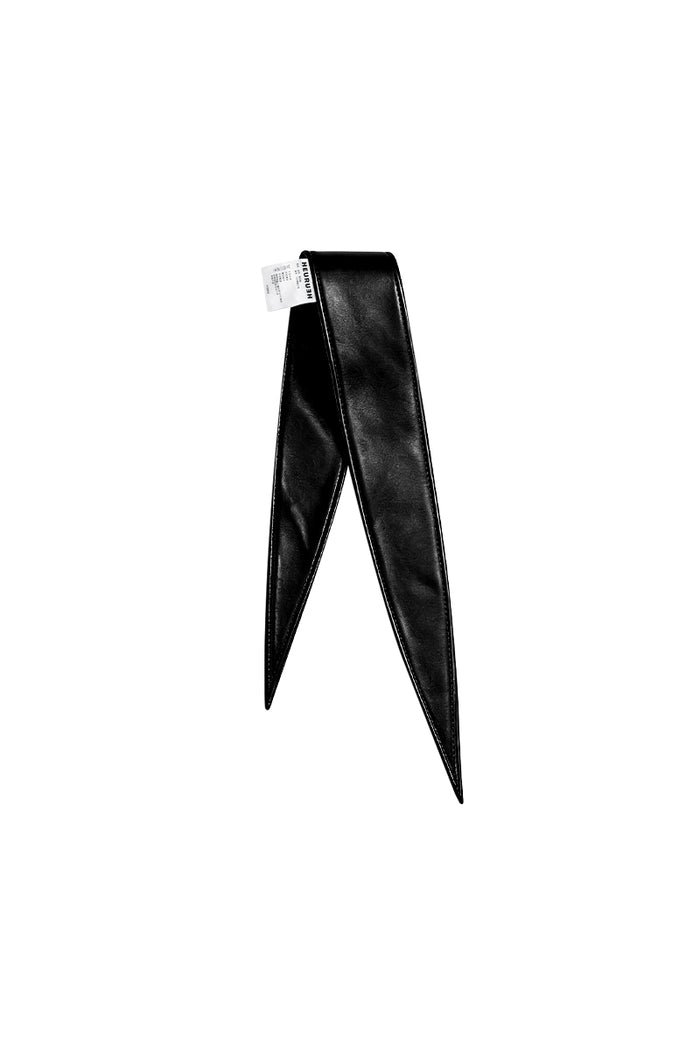 FAUX LEATHER NECKERCHIEF