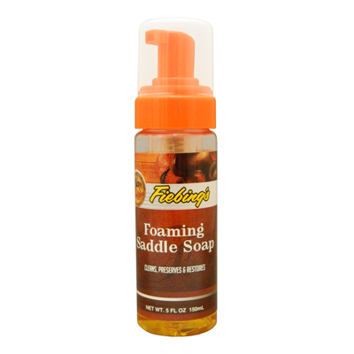 Fiebing's Foaming Saddle Soap - 5oz. foam pump bottle